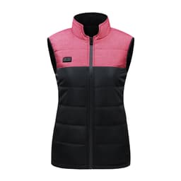 Opvarmet vest for konstant og hurtig varme Sort+rød 3XL