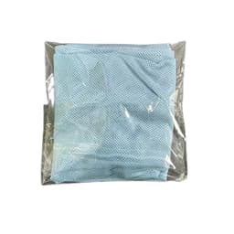 Nettplopphette for tørking av krøllete hår Blå