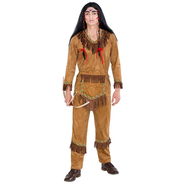 Indianerhøvdingen Store Ræv kostume - XXL