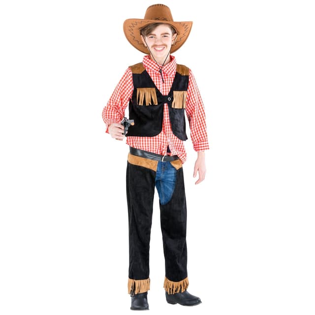 tectake Maskeraddräkt för barn Cowboy Jimmy