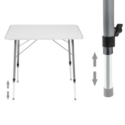 Campingbord foldbar 80x60x68 - grå