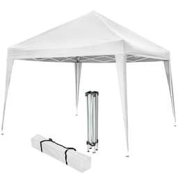 tectake Ihopfällbart partytält 3x3 m - vit