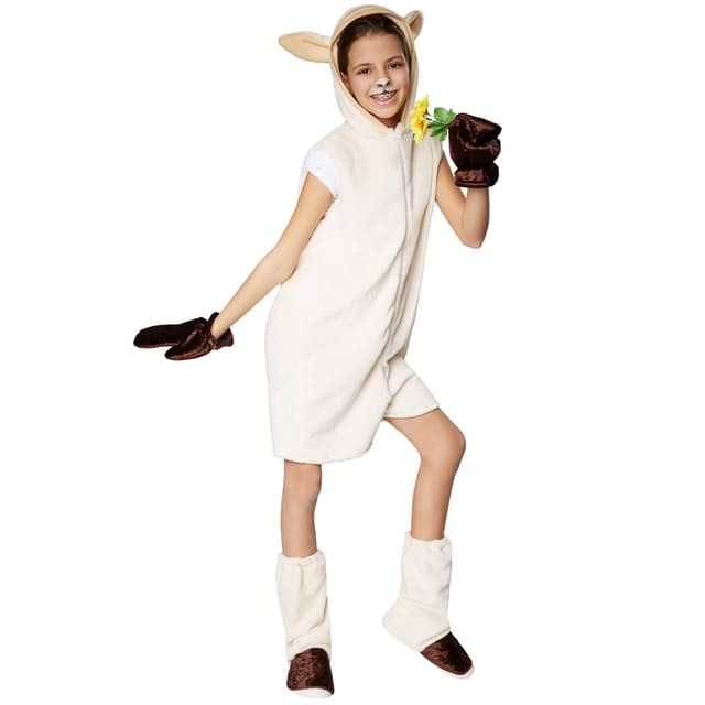 Børnekostume Får - 128 (7-8y)