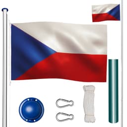 Aluminium flaggstang - Tsjekkia