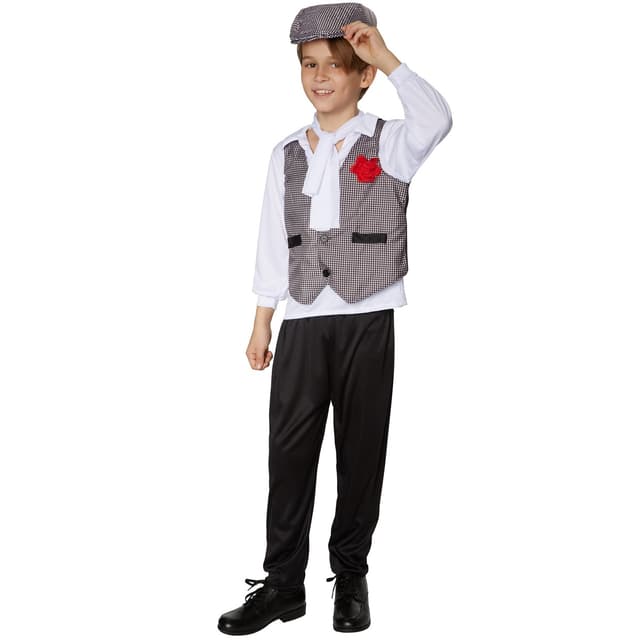 Swinging Charleston børnekostume - 128 (7-8y)