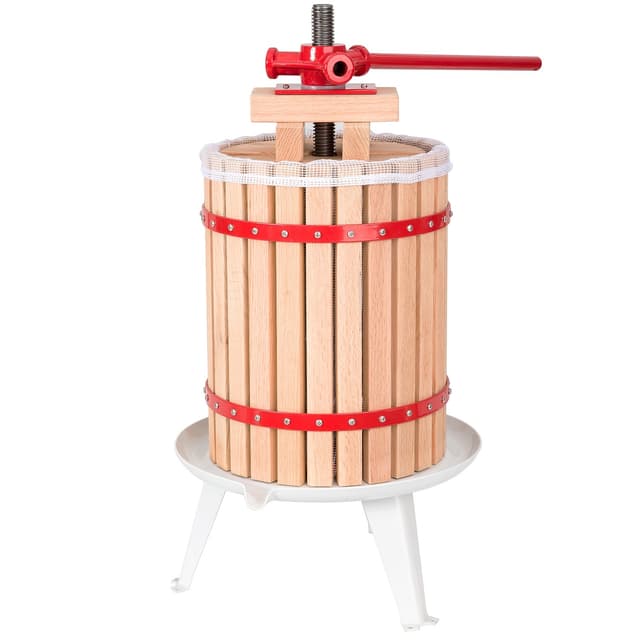 tectake Mekanisk fruktpress juicepress - 18 L