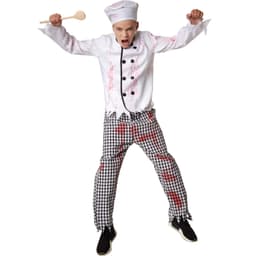 Halloween kok børnekostume dreng - 152 (11-12y)