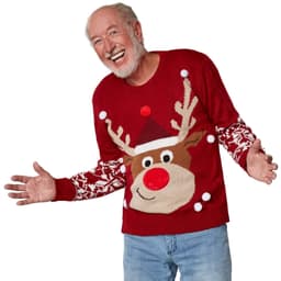 Julegenser Reinsdyret Rudolf - XXL