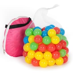 Leikkiteltta 100 pallolla lapsille - Pinkki