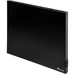 tectake Infrarødt varmepanel med termostat, Basic 60 x 60 x 4 cm Sort