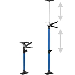 2 Monteringsstøtter dør 51-115cm - blå