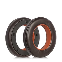 Øreputer kompatible med Focal Utopia-hörlurar med klämmor Oransje Brun Brown + Orange