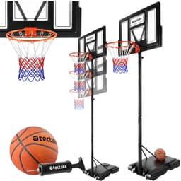 Koripallokori Dirk, korkeus 230 - 305 cm, mukana pallo ja pumppu -