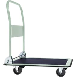 Transportvogn sammenleggbar maks 150 kg - hvit
