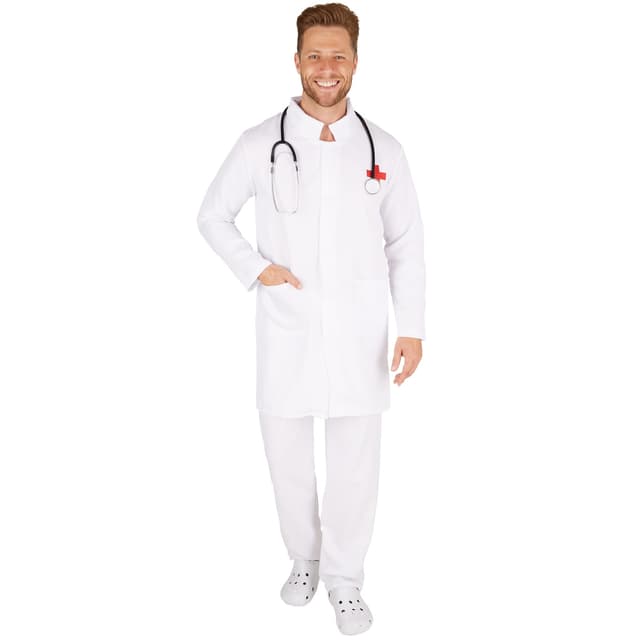 tectake Maskeraddräkt Herr Läkare