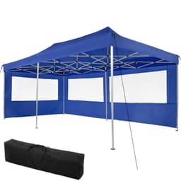 Kokoontaitettava huvimaja 3x6 m, 2 sivua - Viola - sininen