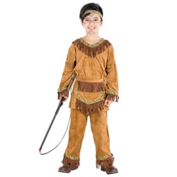 Indianeren Lille Bjørn børnekostume - 140 (10-12y)