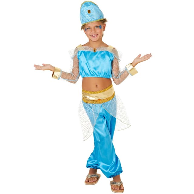 Orientprinsesse børnekostume - 152 (11-12y)