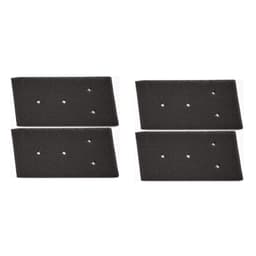 Filter for tørketrommel 4-pakning Sort