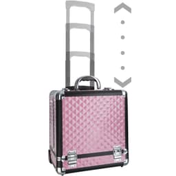 tectake Beautytrolley 38 x 37 x 42 cm Pink
