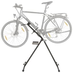 tectake Cykel arbejdsstand inkl. værktøjsbakke 60 x 93 x 120 cm Sort