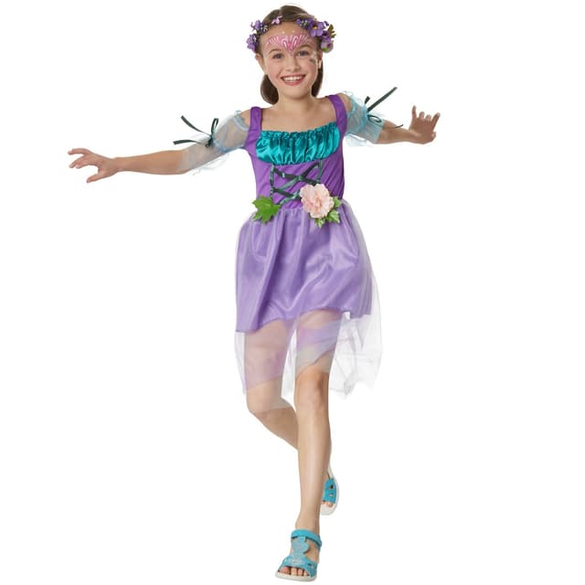 Trylleblomst fe kostume - 116 (5-6y)