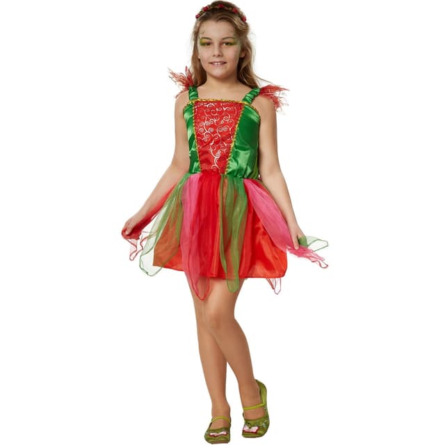 Skovprinsesse børnekostume - 104 (3-4y)