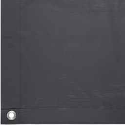 Balkong avskjerming, versjon 1 - svart,75 cm