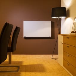 tectake Infraröd värmepanel 60 x 40 x 2.5 cm Vit