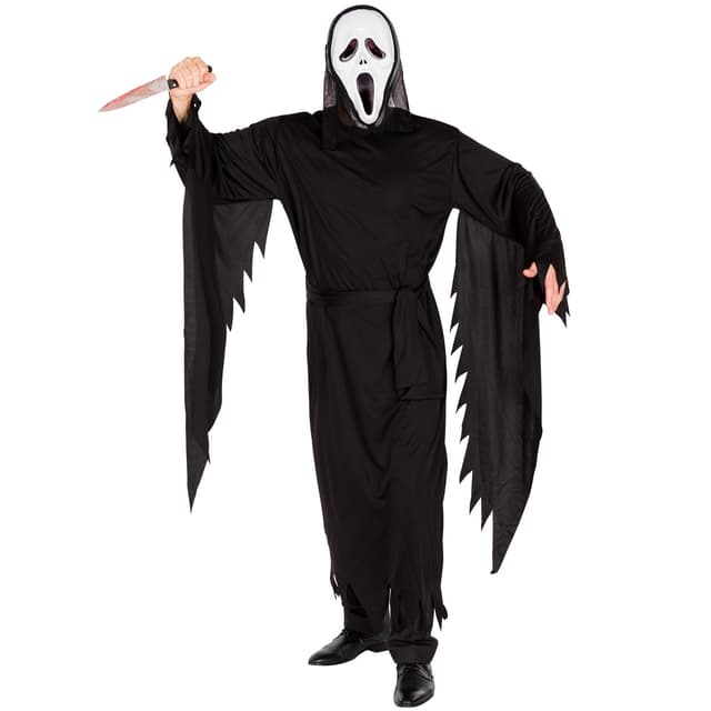 Skriget Halloweenkostume - L