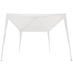 tectake Pavillon 3x3m 300 x 300 x 250 cm Hvid