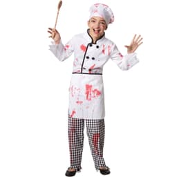 Halloween kok børnekostume pige - 152 (11-12y)