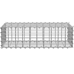 tectake Gabioner Stenkorg Gabionkorg med maskstorlek 5x10cm - 100 x 30 x 30 cm