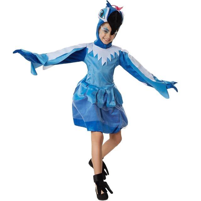 Pragtfuld papegøje kostume - 140 (9-10y)