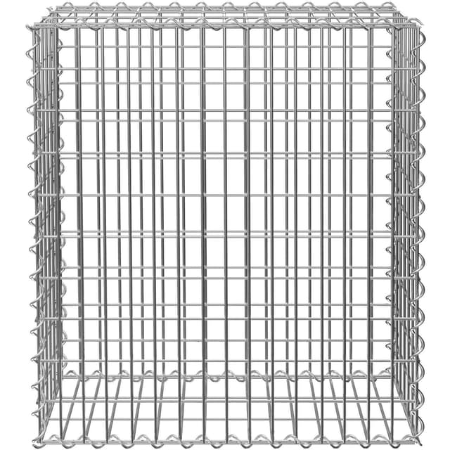 tectake Gabioner Stenkorg Gabionkorg med maskstorlek 5x10cm - 100 x 30 x 80 cm