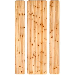 tectake Bord- och bänkset, fällbart, 1 bord + 2 bänkar - brun