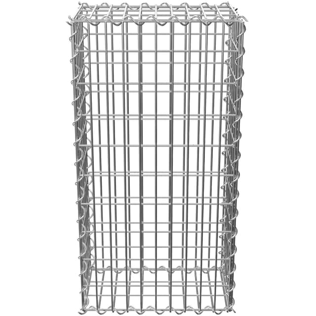 tectake Gabioner Stenkorg Gabionkorg med maskstorlek 5x10cm - 100 x 30 x 50 cm