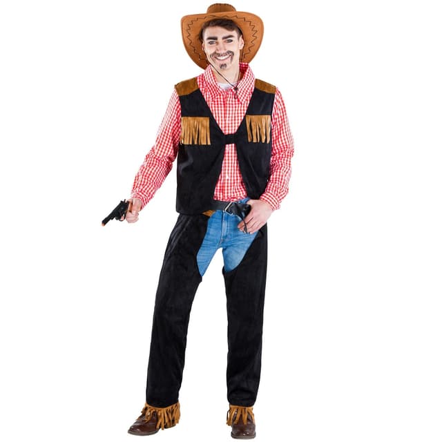 tectake Maskeraddräkt Cowboy Matthew