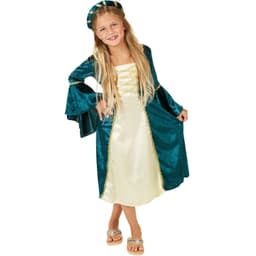 Slotsprinsesse børnekostume - 104 (3-4y)