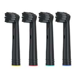 4-pack Ersättningstandborsthuvuden EB-SB17A – Kompatibla med Oral-B DB