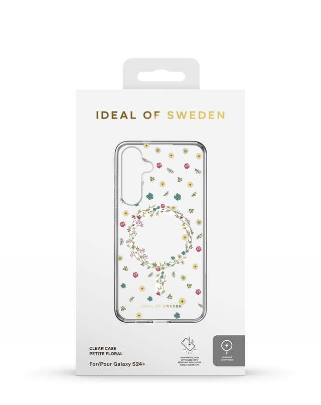 Clear Case MagSafe Galaxy S24 Plus / S25 Plus Petite Floral