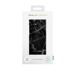 Printed Case Galaxy S23 Ultra Black Thunder Marble