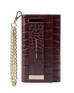 Studio Clutch iPhone 12/12P Plum Croco