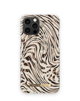Printed Case iPhone 12 Pro Max Hypnotic Zebra