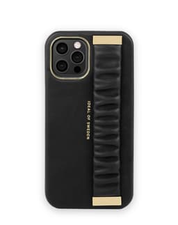 Statement Case iPhone 12 Pro Max Ruffle Noir Top Handle