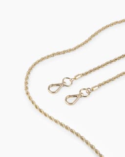 Atelier Necklace iPhone 12 / 12 Pro Sky Blue Croco