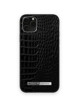 Atelier Case iPhone 11P/XS/X Neo Noir Croc Slvr