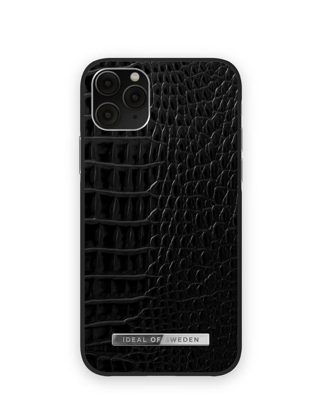 Atelier Case iPhone 11P/XS/X Neo Noir Croc Slvr