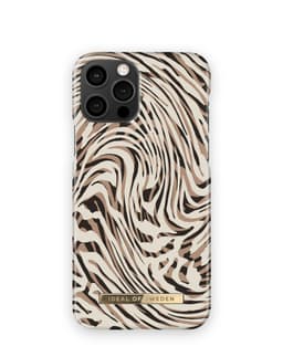 Printed Case iPhone 12 / 12 Pro Hypnotic Zebra