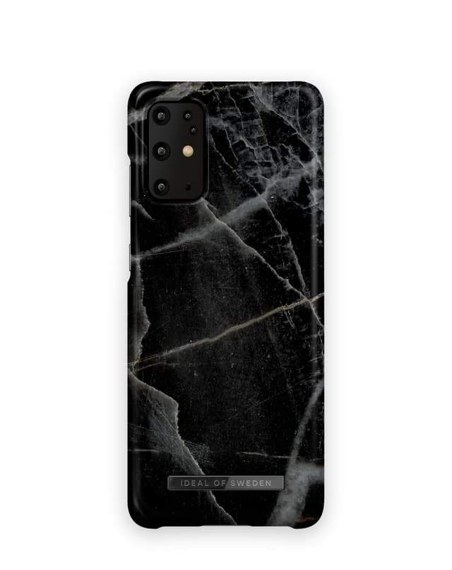 Printed Case Galaxy S20 Plus Black Thunder Marble